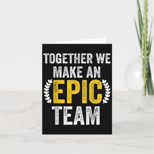 Carte Together We Make An Ec Team - Awesome Coworkers Te (Devant)