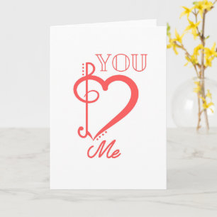 Carte Toi et Moi Couple Romantique