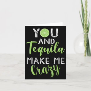 Carte Toi Et Tequila Me Faîtes Fou Cinco De Mayo