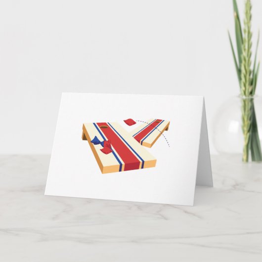 Carte Toile de Cornhole (Devant)