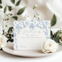 Carte Toile Safari Favorite Family Traditions