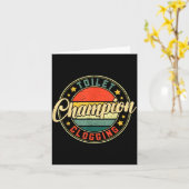 Carte Toilet Clogging Chamon (Fleur jaune)