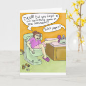 Carte Toilette Siège Mayhen (Fleur jaune)