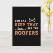 Carte Toit Vous Pouvez Garder Papa Toits Toits Toits Con (Fleur jaune)