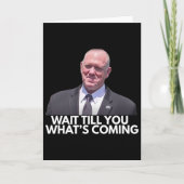 Carte Tom Homan Border Czar Wait Till You See What's Com (Devant)