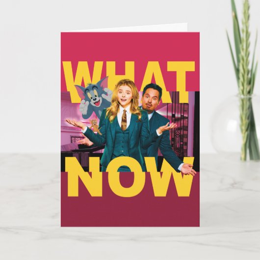 Carte Tom & Jerry With Kayla and Terrance - What Now (Devant)