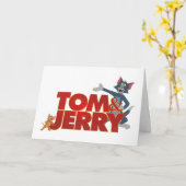 Carte Tom & Jerry With Movie Logo (Fleur jaune)
