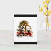 Carte Tom Luna Cozy Christmas Cocoa  (Fleur jaune)