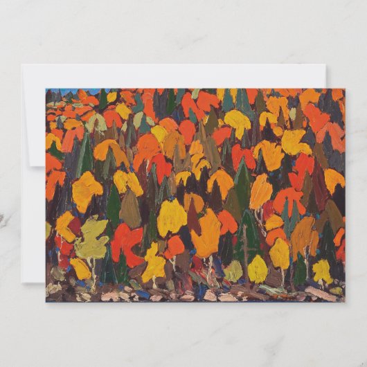 Carte Tom Thomson - Automne (Devant)