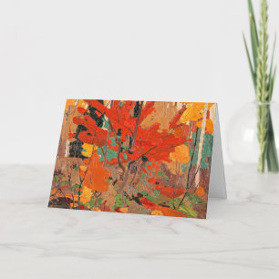 Carte Tom Thomson - automne-automne