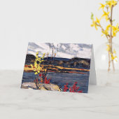 Carte Tom Thomson - Automne, Parc Algonquin (Fleur jaune)