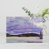 Carte Tom Thomson - Canoe Lake, Spring (Debout devant)