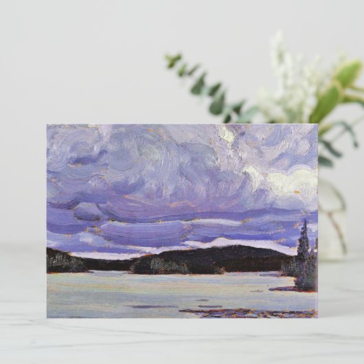 Carte Tom Thomson - Canoe Lake, Spring (Debout devant)