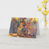 Carte Tom Thomson - érable Saplings-1917 (Fleur jaune)