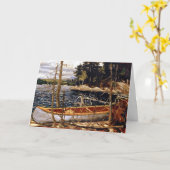 Carte Tom Thomson - Le Canoë (Fleur jaune)