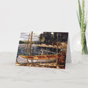 Carte Tom Thomson - Le Canoë