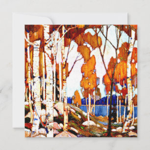 Carte Tom Thomson - Paysage décoratif