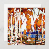 Carte Tom Thomson - Paysage décoratif (Devant / Derrière)