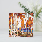 Carte Tom Thomson - Paysage décoratif (Debout devant)