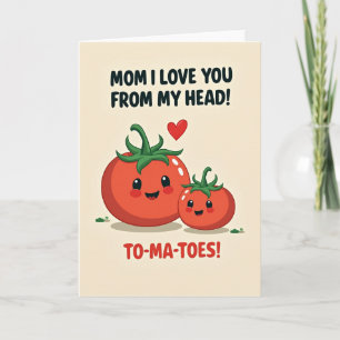Carte Tomate Amour Maman