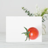 Carte tomate cerise (Debout devant)