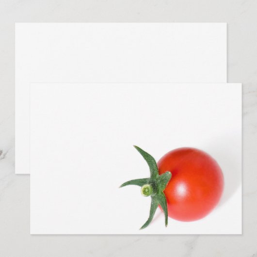 Carte tomate cerise (Devant / Derrière)