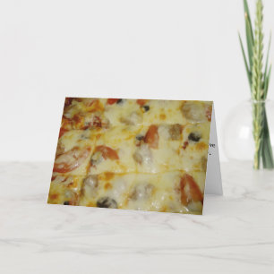 Carte "Tomate d'olive noire & Pizza de saucisses" Obtene