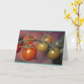 Carte Tomates cerise (Fleur jaune)