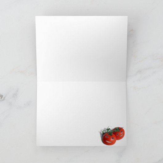 Carte Tomates sucrées (Intérieur)