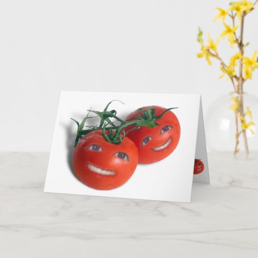 Carte Tomates sucrées (Fleur jaune)