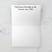 Carte Tombeau du Bab, CA 1920 (Intérieur)