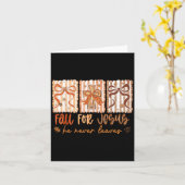 Carte Tombez Amoureux de Jésus Il ne Quitte Jamais Chris (Fleur jaune)