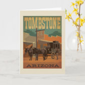 Carte Tombstone, Arizona (Fleur jaune)