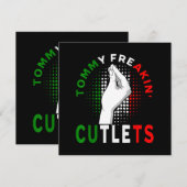 Carte Tommy Cutlets (Devant / Derrière)