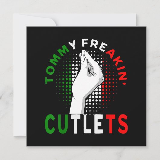 Carte Tommy Cutlets (Devant)