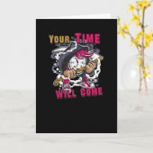 Carte Ton heure viendra (Fleur jaune)