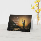 Carte Ton propre héros (Fleur jaune)