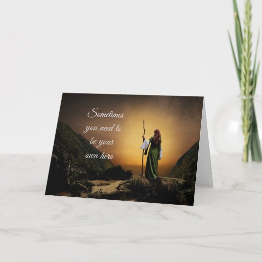 Carte Ton propre héros (Devant)