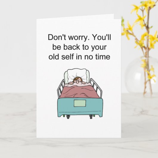 Carte Ton vieux moi (Fleur jaune)