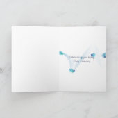 Carte tongs d'anniversaire (Intérieur)