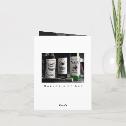 Carte tonique d'Halloween (Dos)