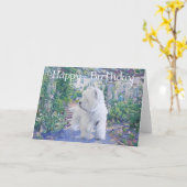 Carte Tonnelle Printanière (Fleur jaune)