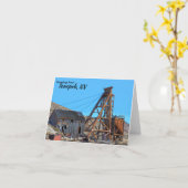 Carte Tonopah Nevada Vierge (Fleur jaune)