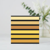 Carte Tons Jaune Doré Sur Noir (Debout devant)