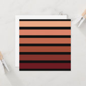 Carte Tons Rouges Sur Noir (Devant/Arrière en situation)