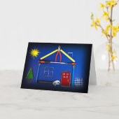 Carte Tool House (Félicitations Maison Récemment Constru (Fleur jaune)