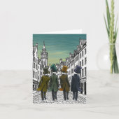 Carte Top Hats by Eight (Devant)