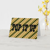 Carte Top It Up The Love For ever (Fleur jaune)