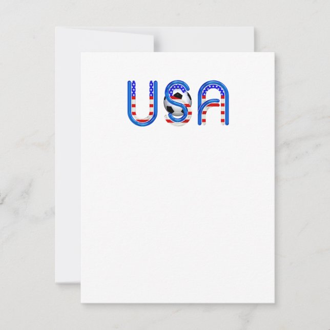 Carte TOP Soccer USA (Devant)
