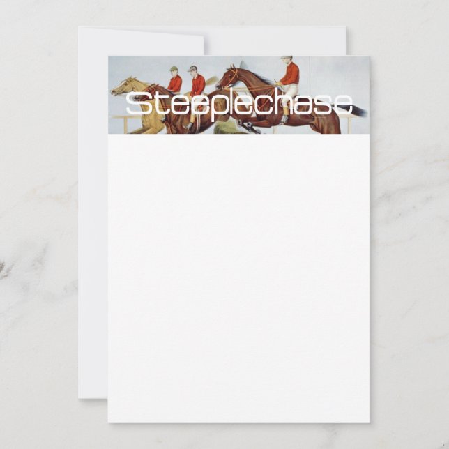 Carte TOP Steeplechase (Devant)